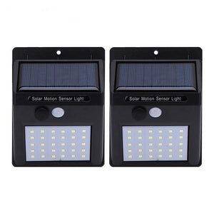 Lampada LED Solar Com Sensor de Movimento