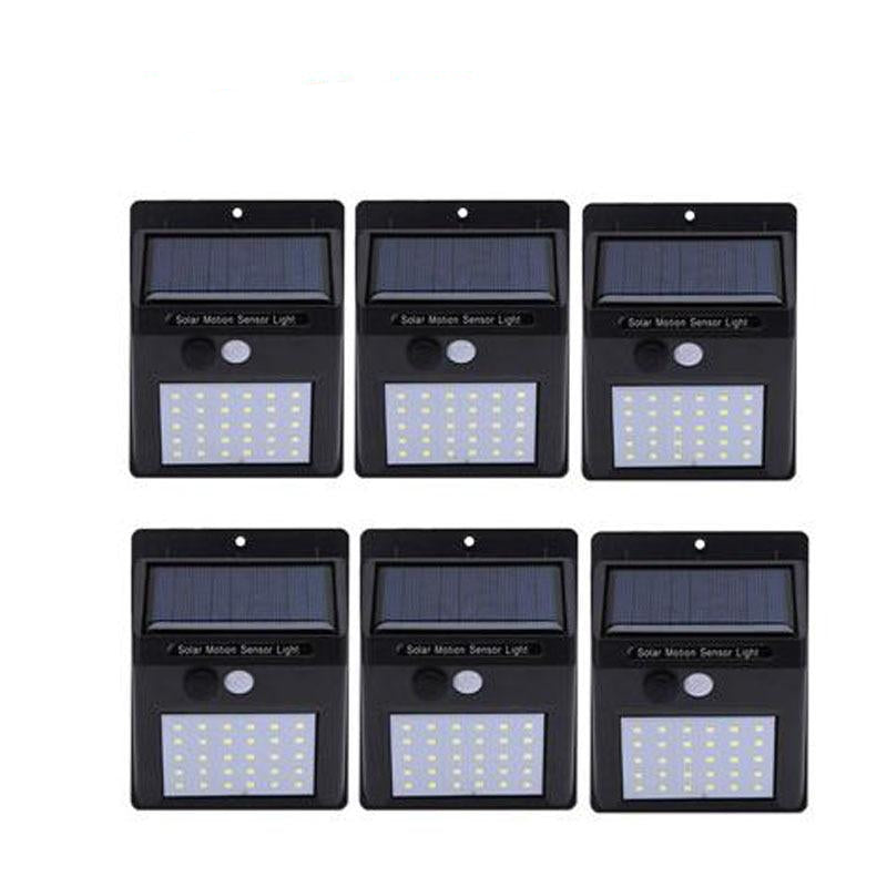 Lampada LED Solar Com Sensor de Movimento