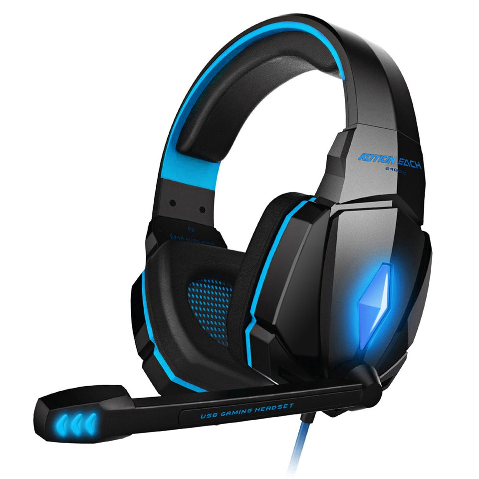 Headset Gaming Com Adaptador para Celular