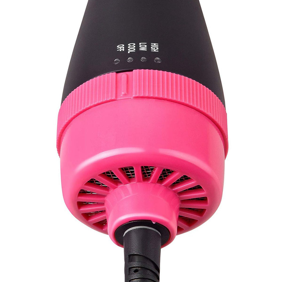 Multifunctional Hair Dryer & Volumizer Rotating Hair Brush Roller Rotate Styler Comb Styling Straightening Curling Hot Air Comb