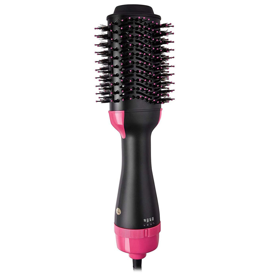 Multifunctional Hair Dryer & Volumizer Rotating Hair Brush Roller Rotate Styler Comb Styling Straightening Curling Hot Air Comb