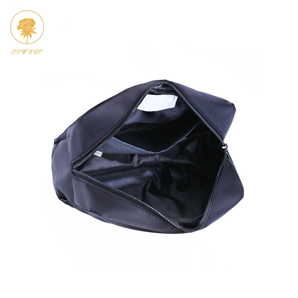 Oswego Makeup Bag Women Make Up Tote Bag Zipper Fashion Large PU Travel Cosmetic Bag Organizer Women Makeup Bag 2019