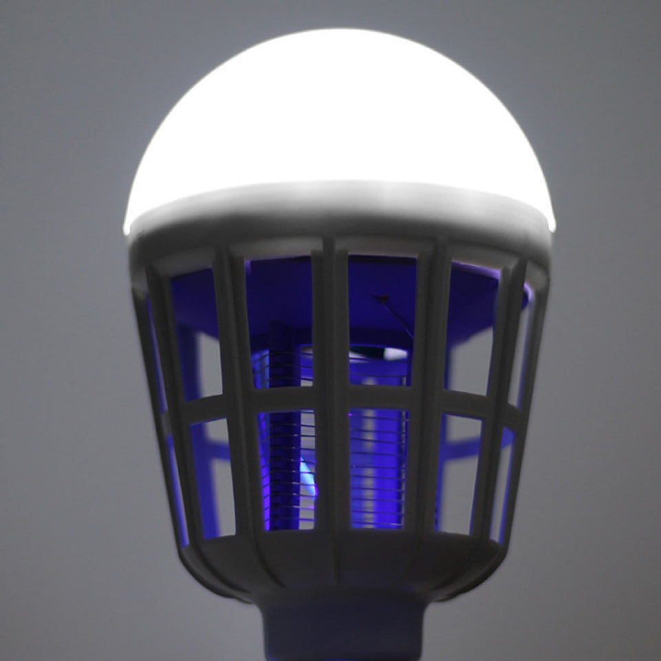 Mosquito Killer Lamp 2 in 1 E27 LED Bulb Electric Trap Mosquito Killer Light 220V 15W Electronic Anti Insect Bug Led Night lamps