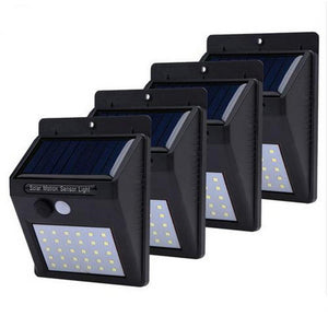 Lampada LED Solar Com Sensor de Movimento