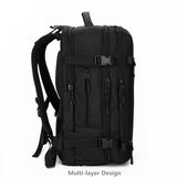 OZUKO Backpack Men travel pack Bag Male Luggage Backpack USB Large Capacity Multifunctional Waterproof laptop backpack Women AER